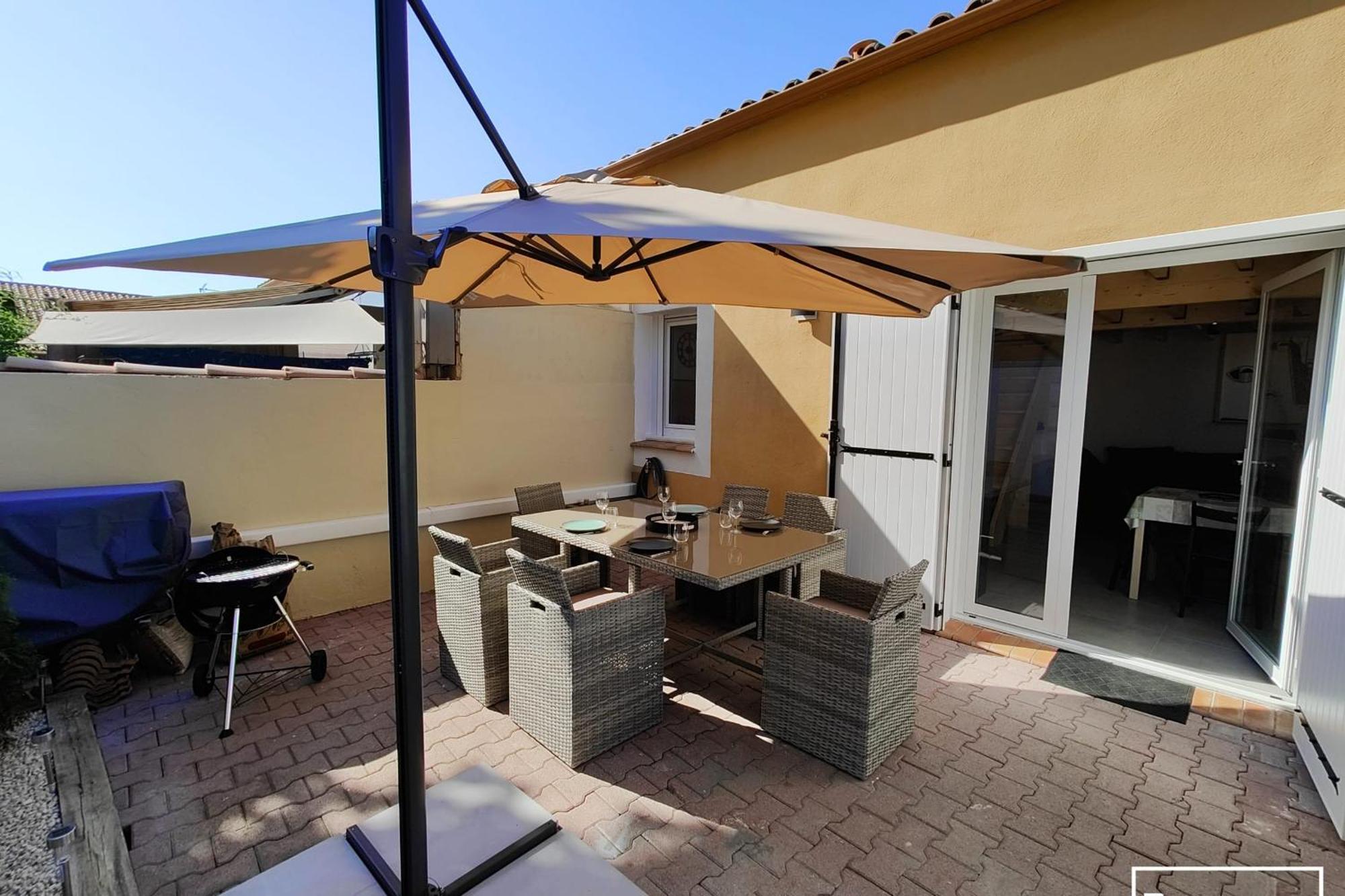 Vias-plage - Maison en résidence à 600m de la mer Exterior foto
